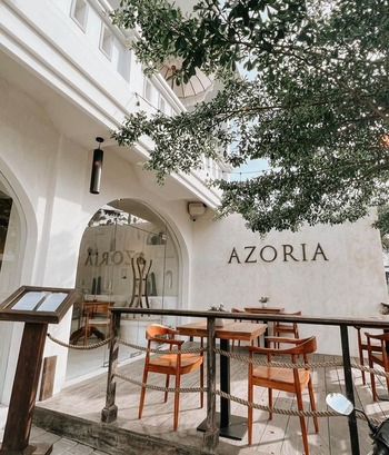 Azoria has the ambience for a romantic dinner in Canggu