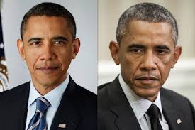 Billedresultat for before and after photos obama