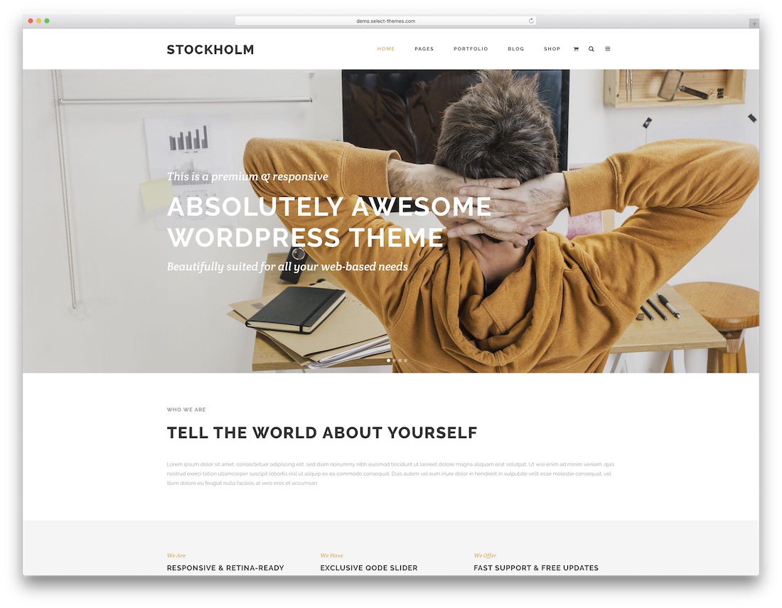 tema wordpress stockholm populer