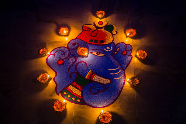 navratri special rangoli