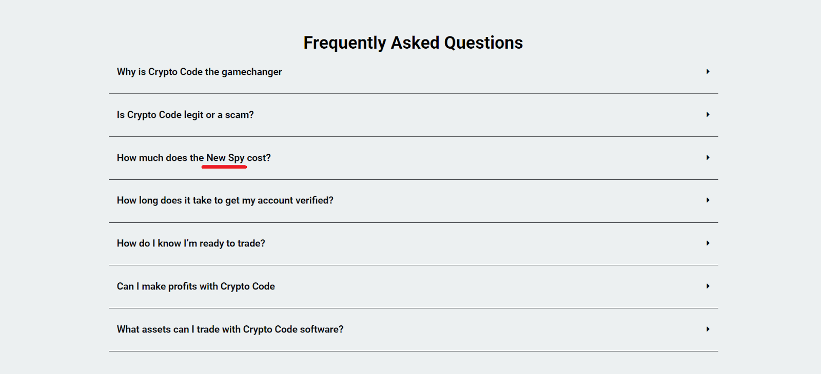 FAQ de Crypto Code