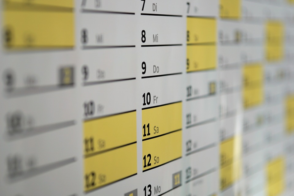 カレンダー, 壁掛けカレンダー, 日, 日付, 年, 時間, スケジュール, オフィス, 事務所, 計画