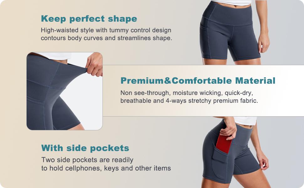 workout shorts for women