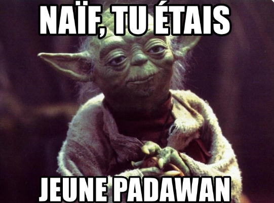 Je dois mes erreurs crypto à ma naïveté, j'étais un jeune Padawan