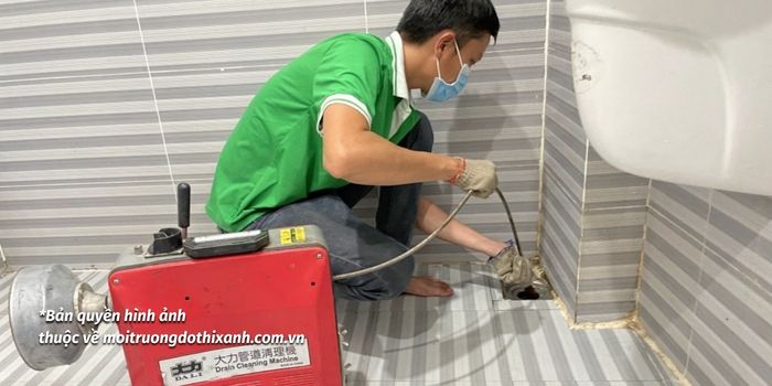 Thông tắc cống tại thanh trì giá rẻ, không đục phá