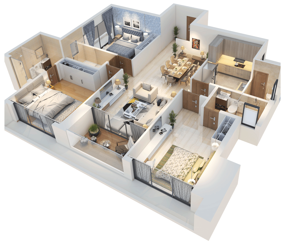 Denah Rumah Minimalis 3 Kamar