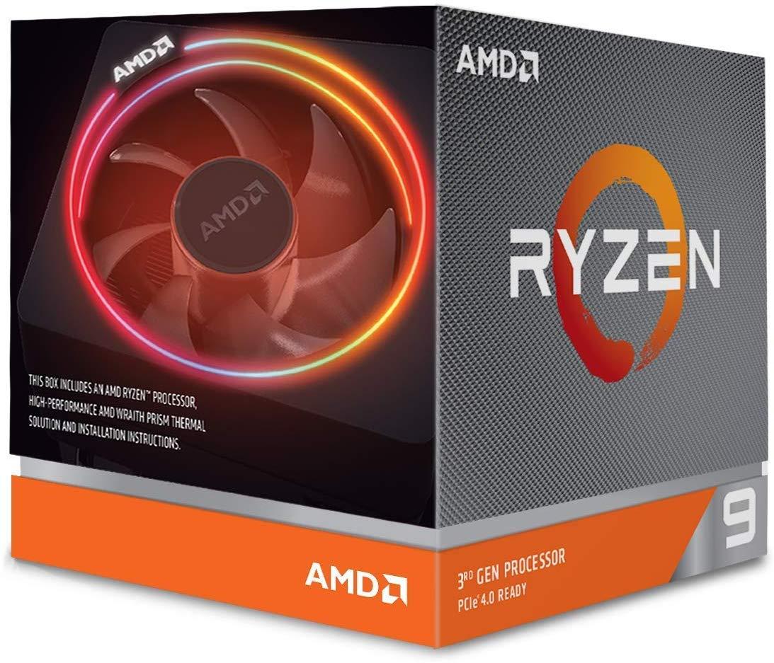 Amazon.in: Buy AMD 3rd Gen Ryzen 9 3900X Desktop Processor 12 Cores up to  4.6GHz 70MB Cache AM4 Socket (100-100000023BOX) Online at Low Prices in  India | AMD Reviews &amp;amp; Ratings