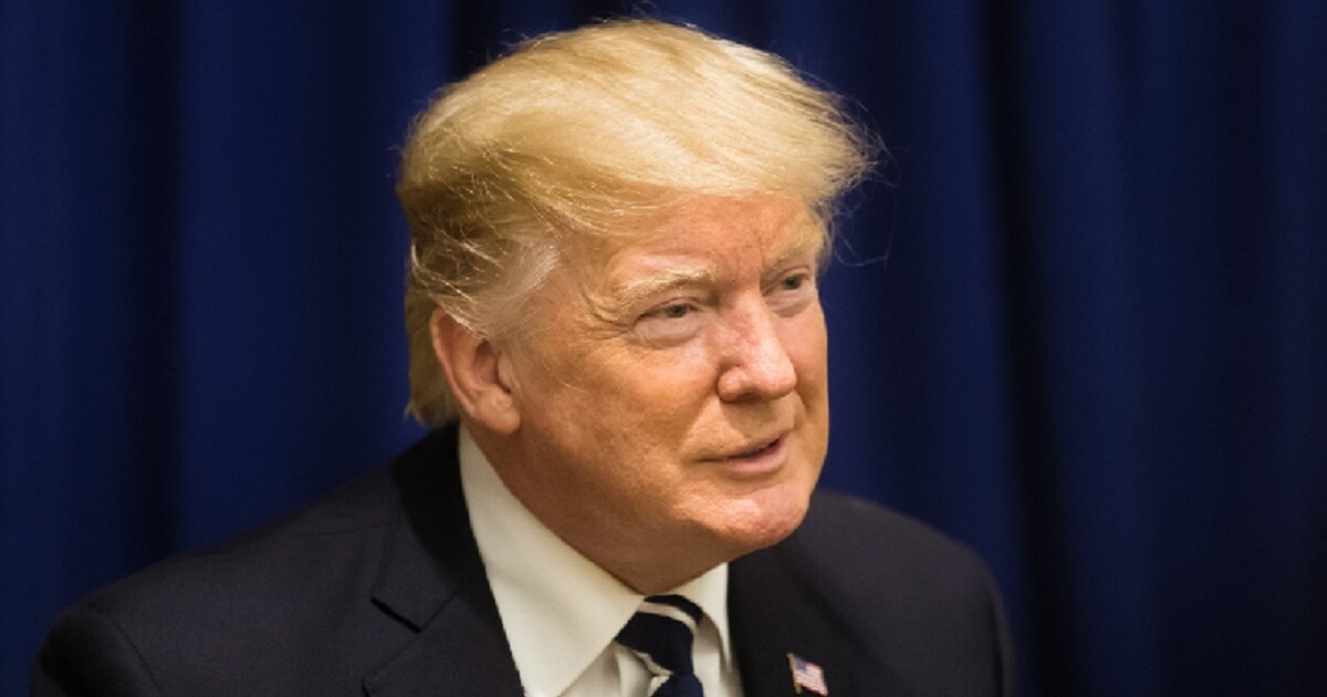 President Donalt Trump in 2017 file photo.