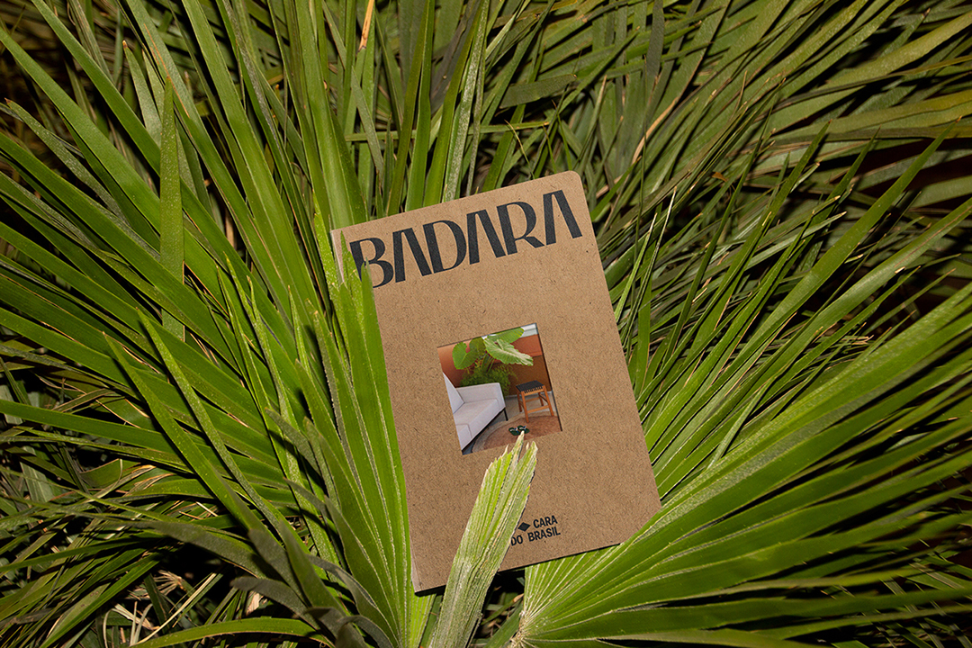 Monga's branding, visual identity and logo design for Badara: A cara do Brasil 