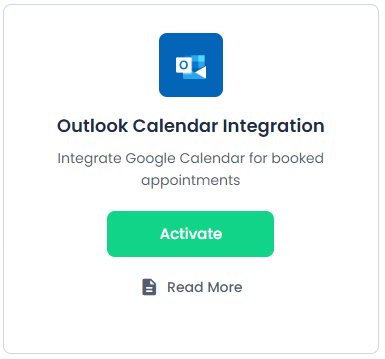 Outlook Calendar Integration