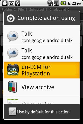 un-ECM for Droid apk