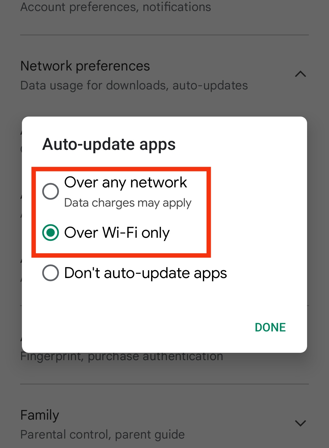 Turn On Auto Update For Apps