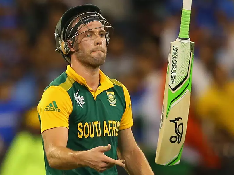 AB de Villiers's 1st ODI century