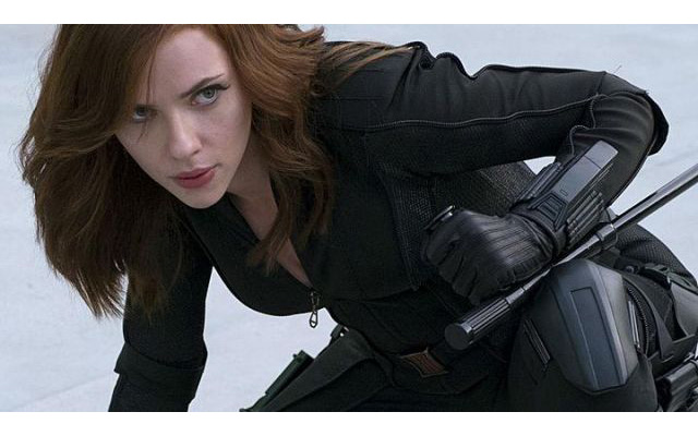 Johansson in Captain America: Civil War