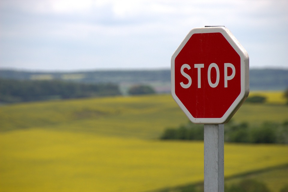 Stop, Sign, Traffic Sign, Road Sign, Attention