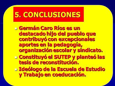 Resultado de imagen para Germán Caro Río  pensamiento
