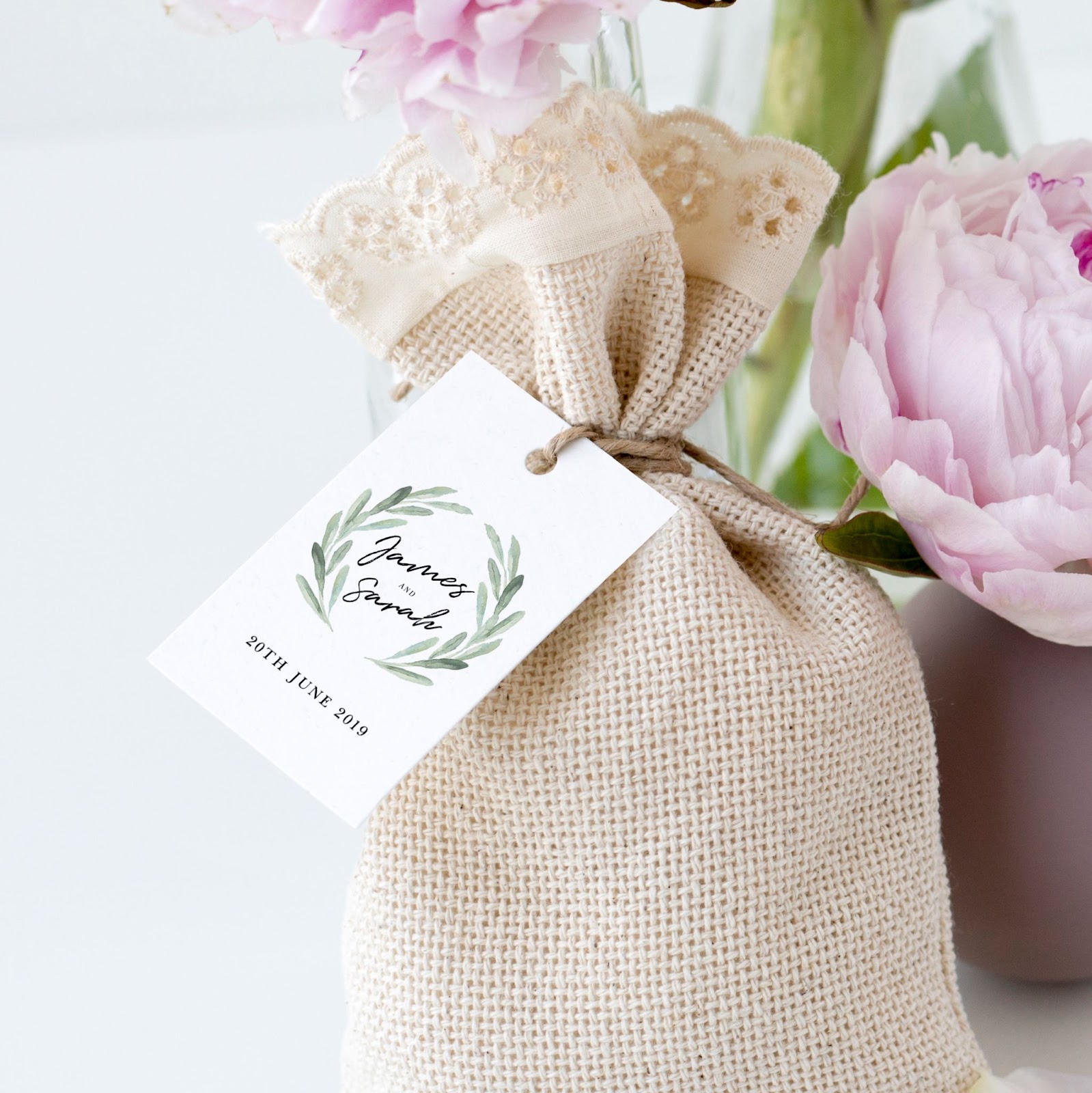 'Olive' Favour Tags