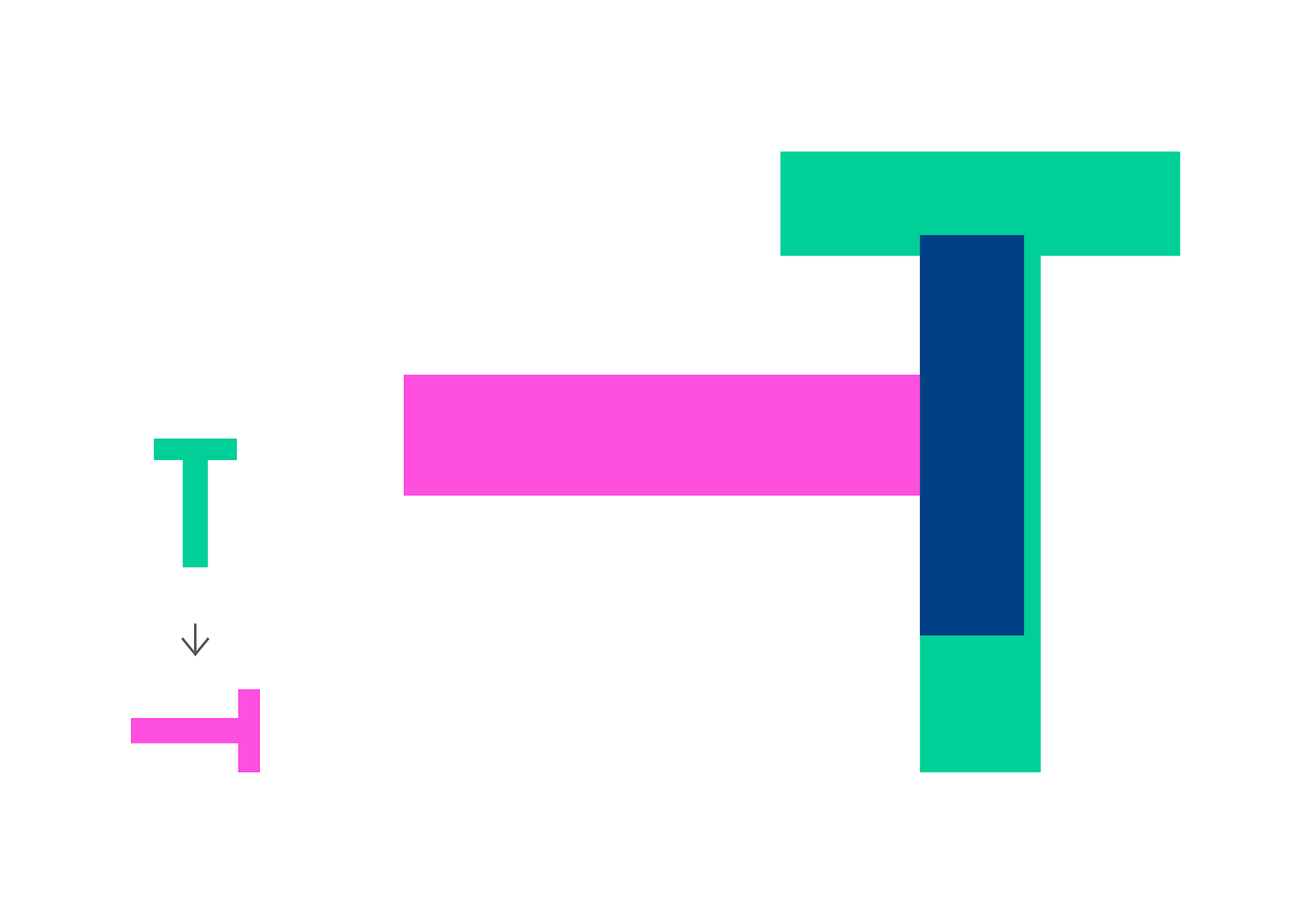Font illusion