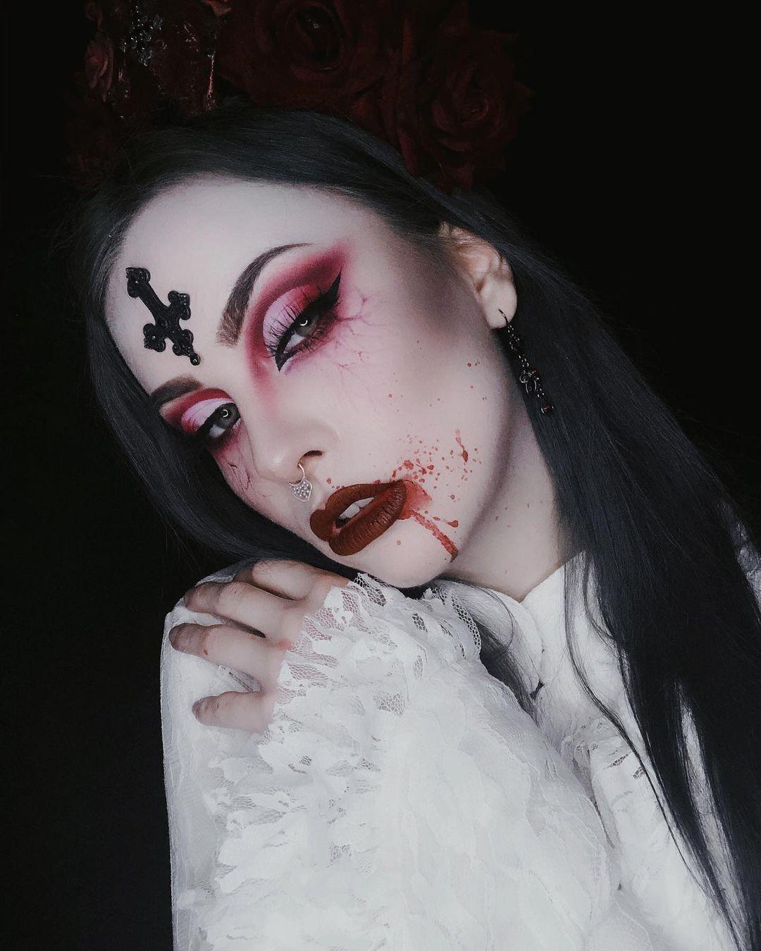 Vampire Goth Makeup