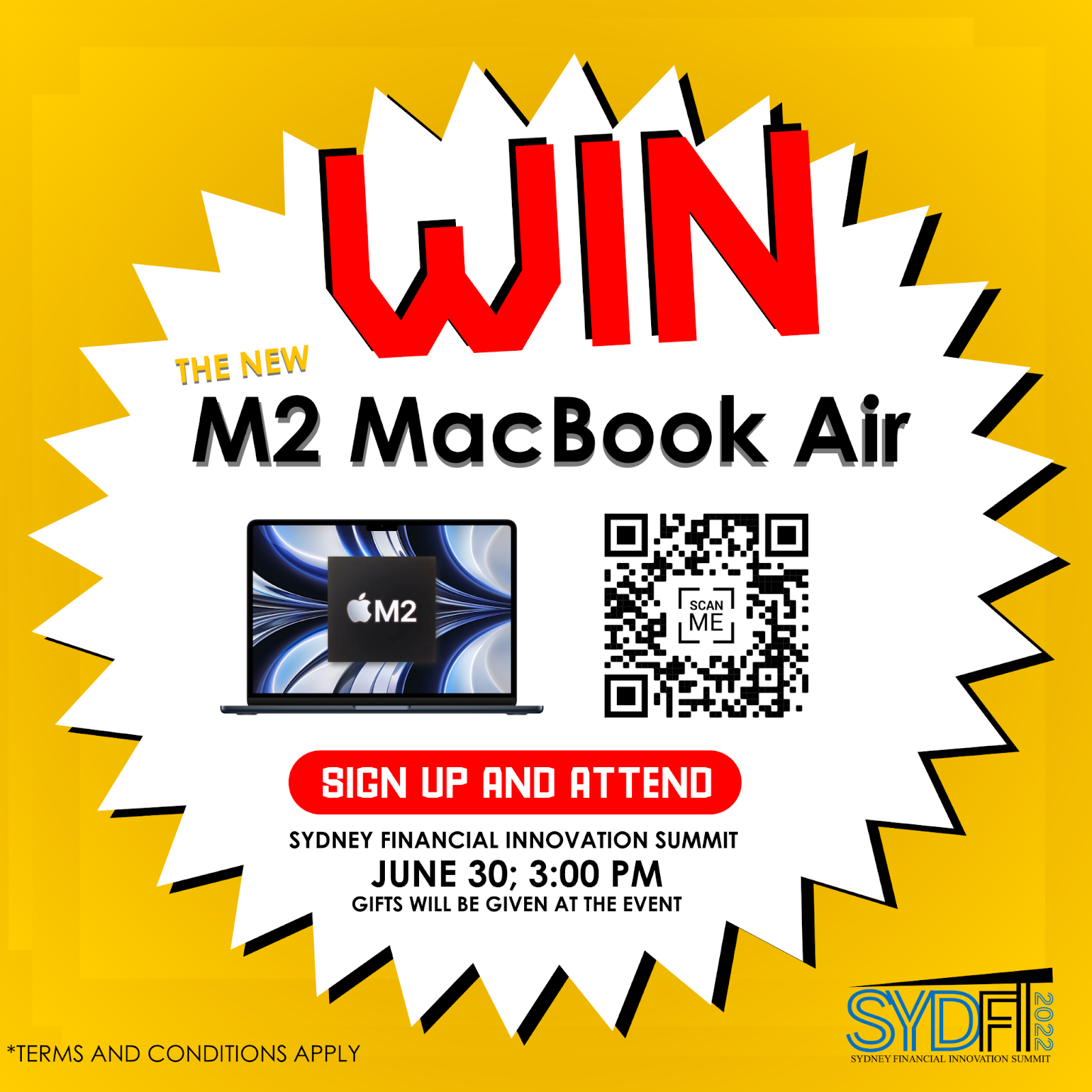 How can YOU win the NEW M2 MacBook Pro? 