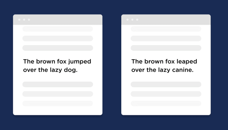 copied vs duplicate content