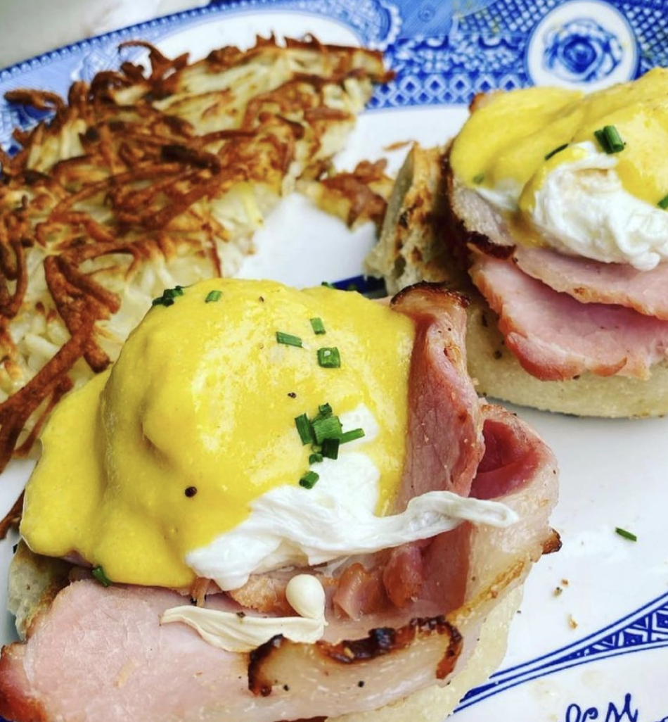 brunch in DC - poached eggs from founding farmers