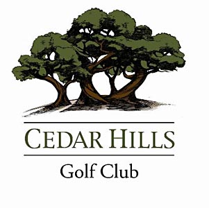 Logotipo del campo de golf Cedar Hills