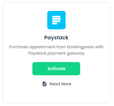 Paystack Payment Gateway