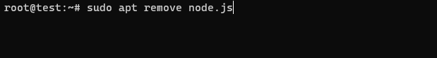 Removing Node.js