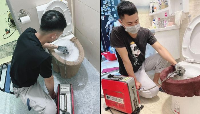 Dịch vụ thông tắc bồn cầu nghẹt huyện Củ Chi giá tốt, có mặt nhanh chóng