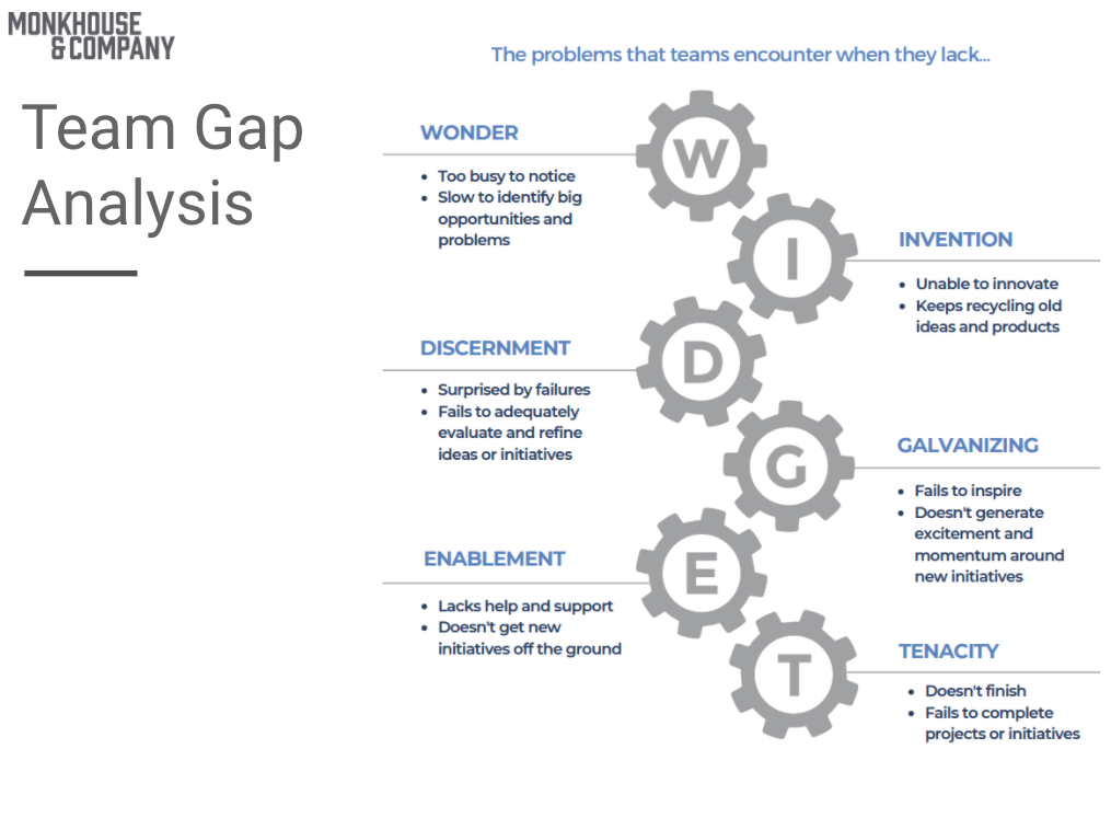 Team Gap Analysis Graphic