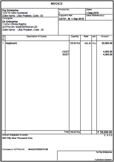 purchase bill