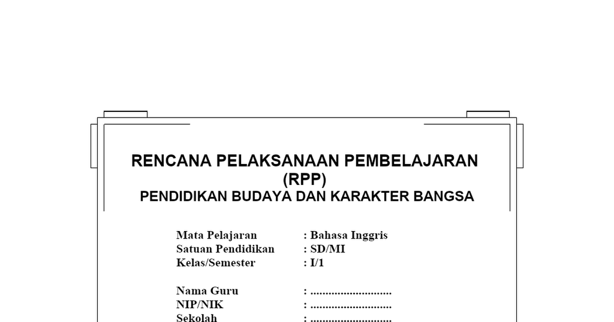 RPP KELAS 1 SEMESTER 1 (dicariguru.com).docx - Google Drive