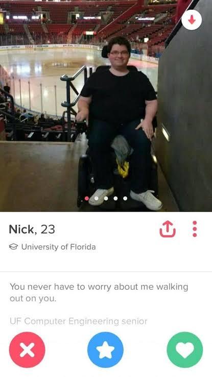 witty tinder bios male