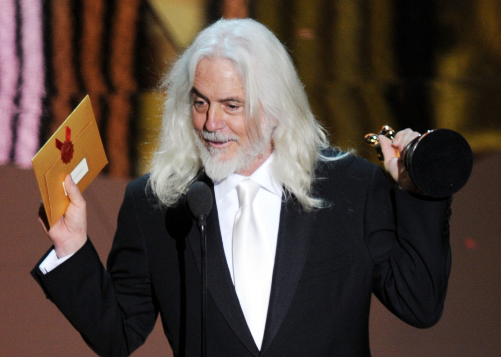 Robert Richardson accepts Academy Award