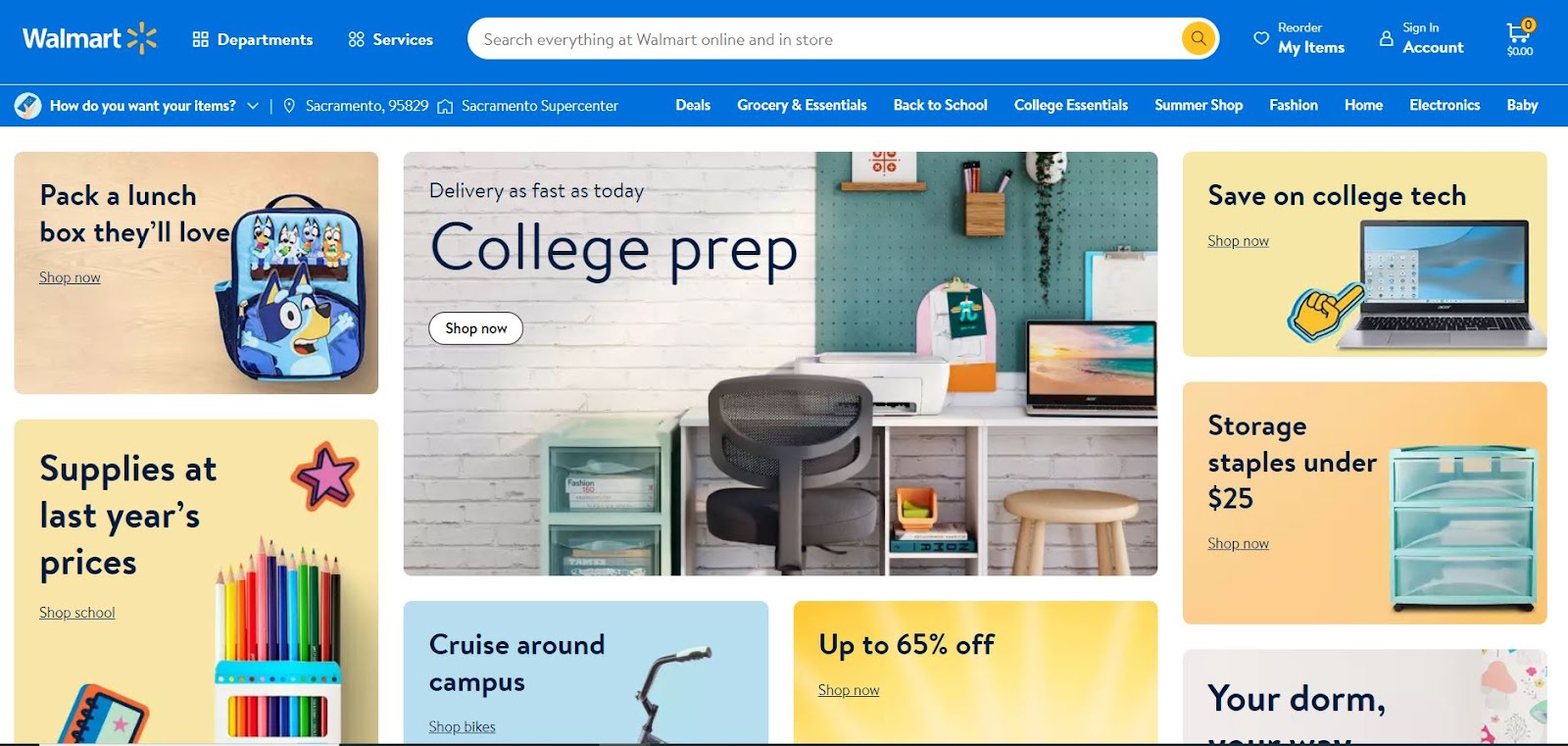 Walmart: Free Affiliate Marketing Websites