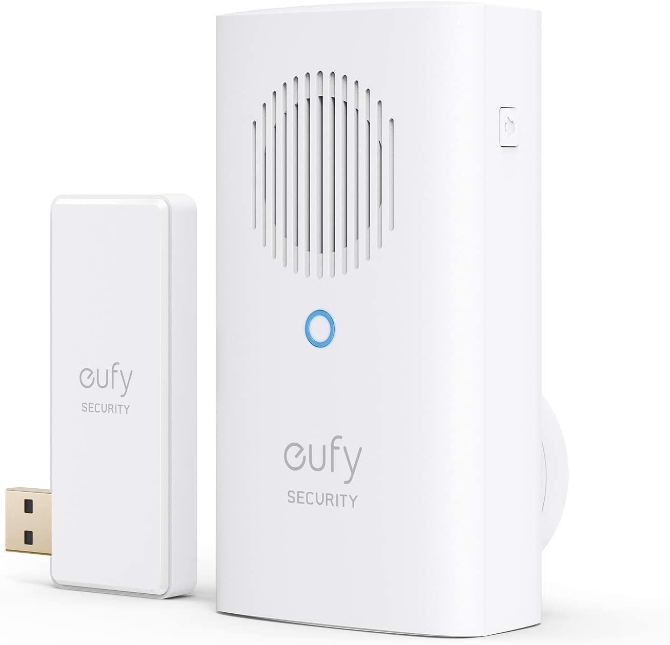 eufy security slim 1080p doorbell with homebase mini repeater