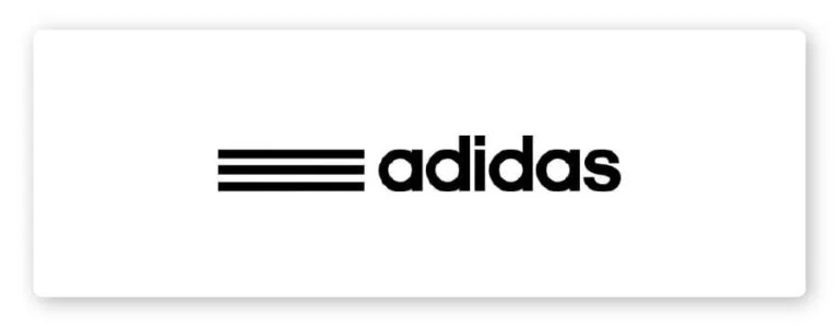 Adidas logo design details 