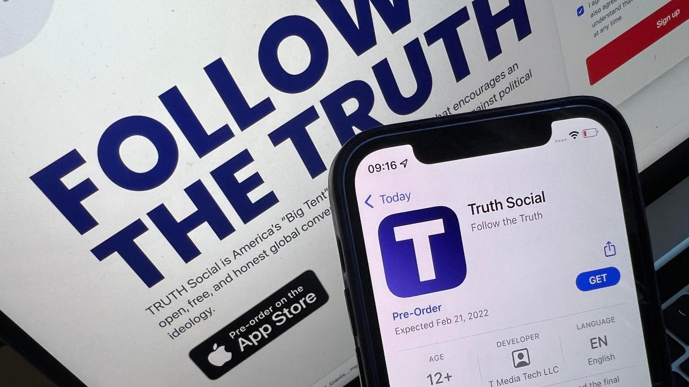 Glitchy Start For Trump's 'Truth Social' App As Thousands End Up On Waitlist