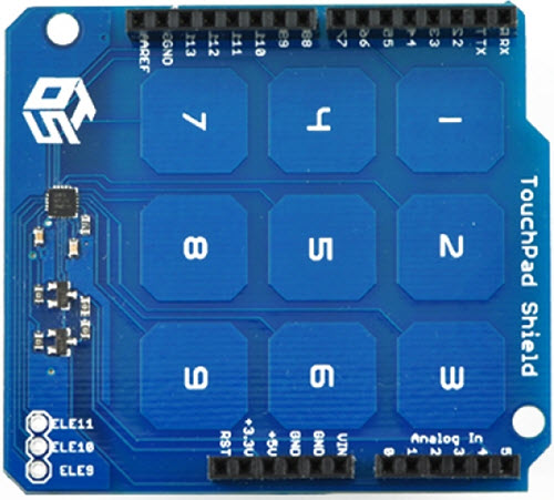 Capacitive-Touchpad-Shield