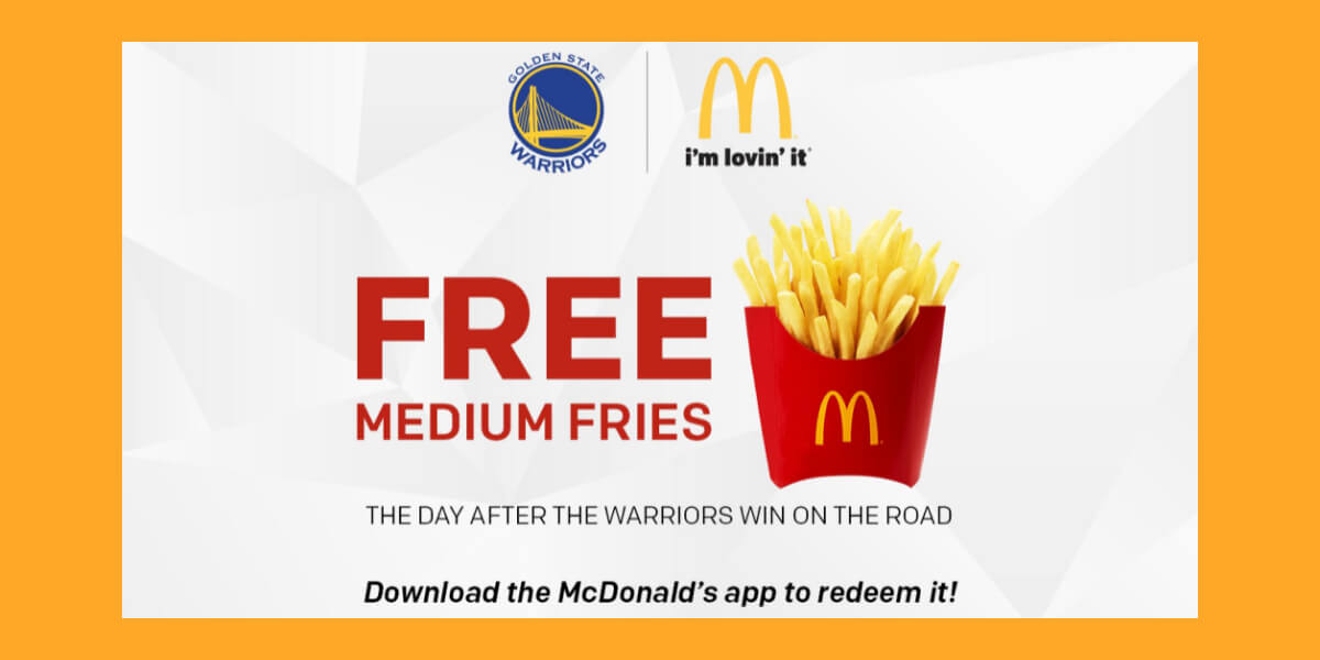 Example of social proof: Macdonald’s referral program