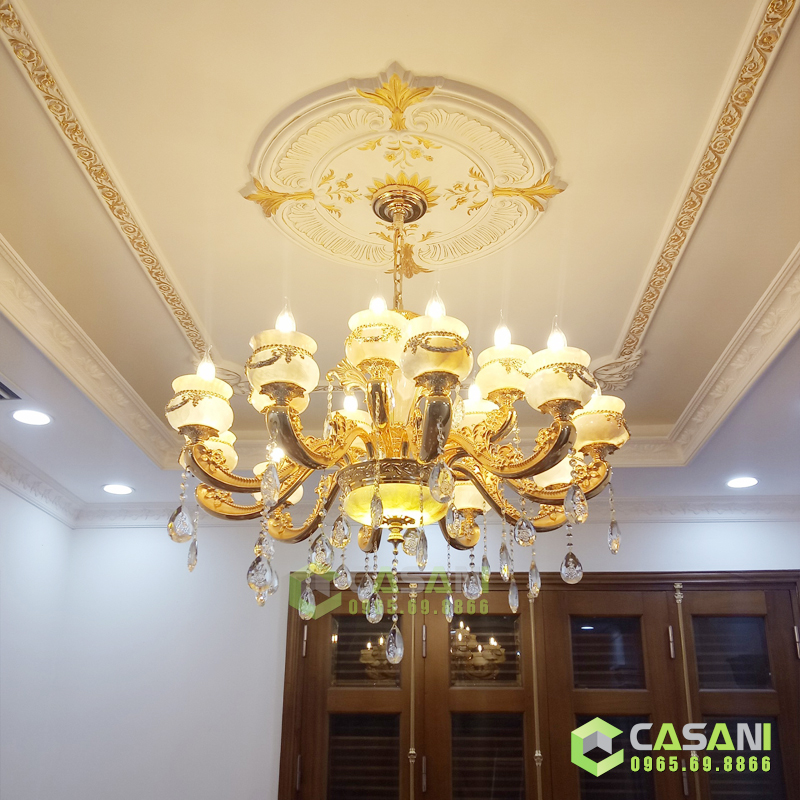 Top 5 đèn thả thông tầng được ưa chuộng tại Hà Nội