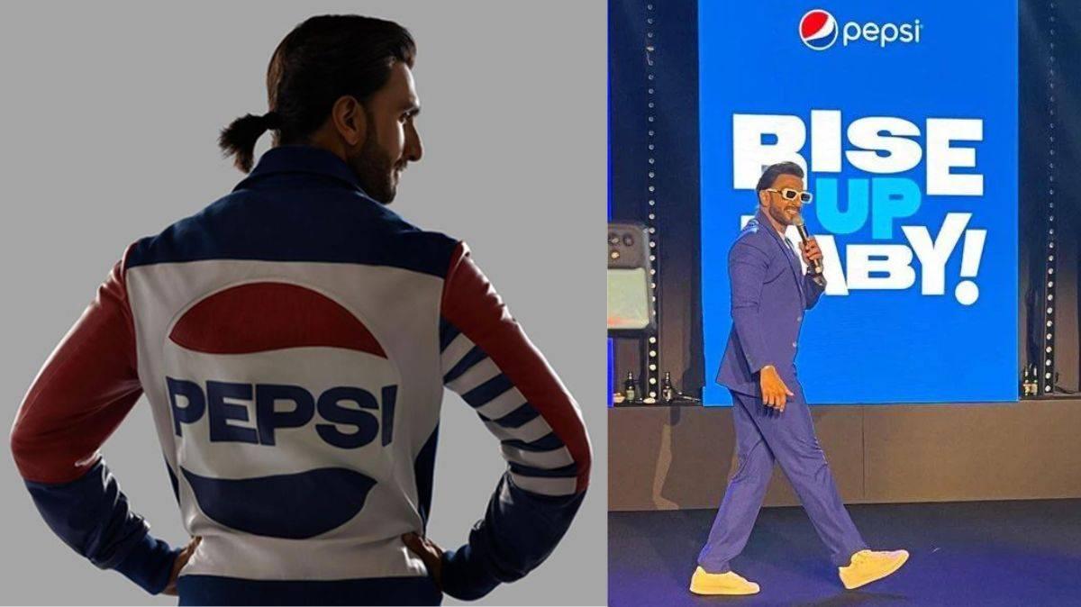 Actor Ranveer Singh positioned as Brand Ambassador of Pepsi, Switches to a  New Tagline
