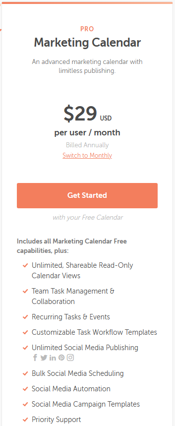 CoSchedule pricing 