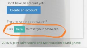 Jamb-forgot-password