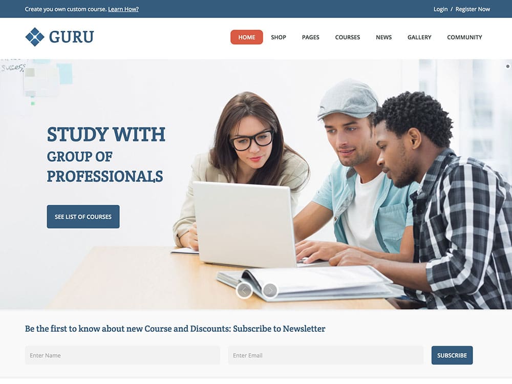 Guru-Learning-Management-System-Theme