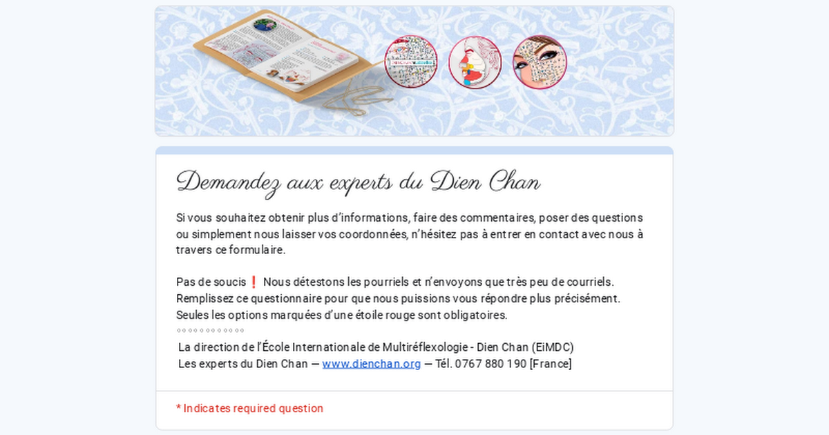 Demandez aux experts du Dien Chan