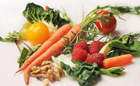 Vegetables choices for plant-based diet