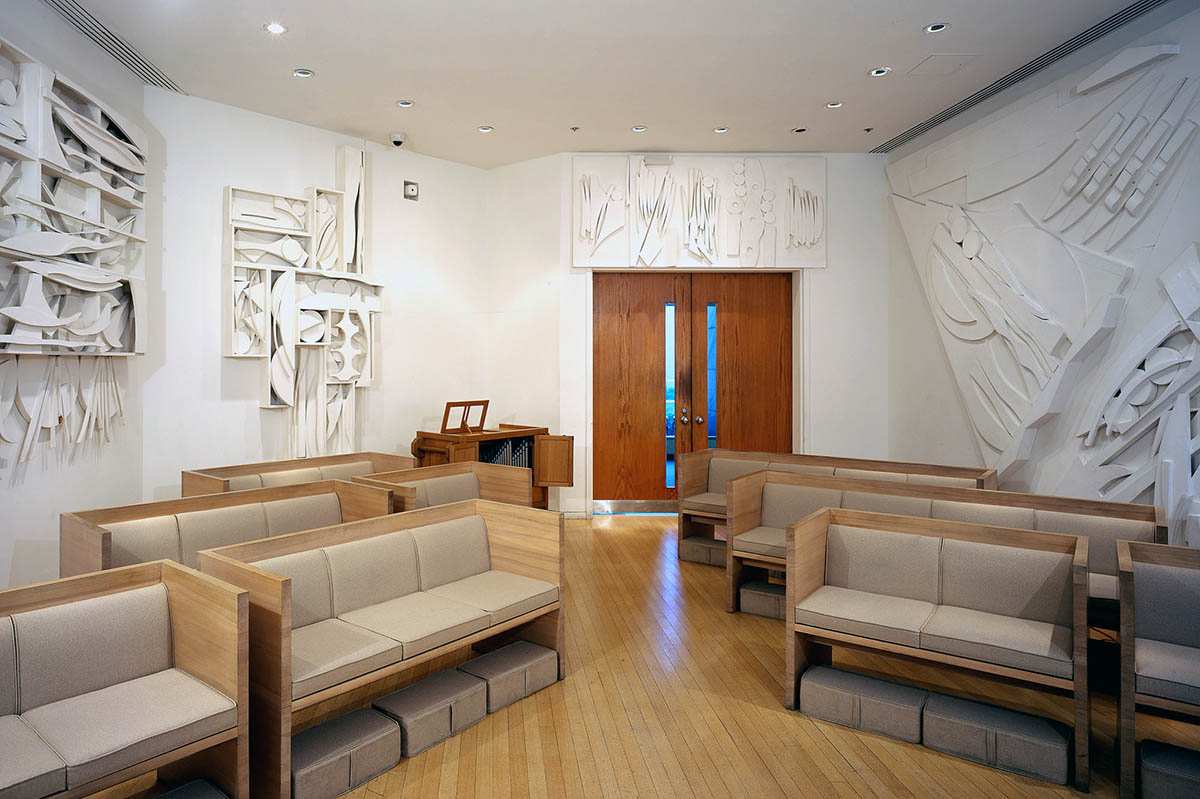 american artist louise nevelson chapel sculpture