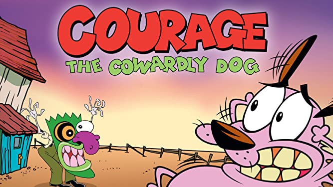 11. Courage The Cowardly Dog